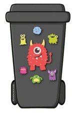 Containerstickers Arcade monsters