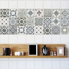 Tegelstickers Azulejo 24 stuks (10x10cm)